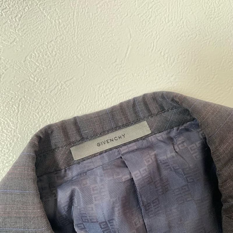 Givenchy Luxury Blazer Pria gray, foto 3