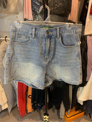 MEIN Casual Short Wanita white blue