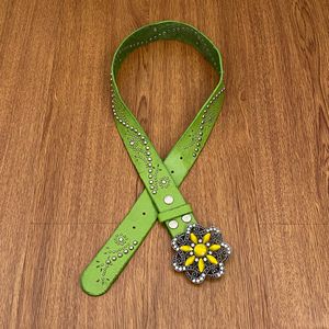 Japanese brand Y2K Avant Garde Belt Pria green