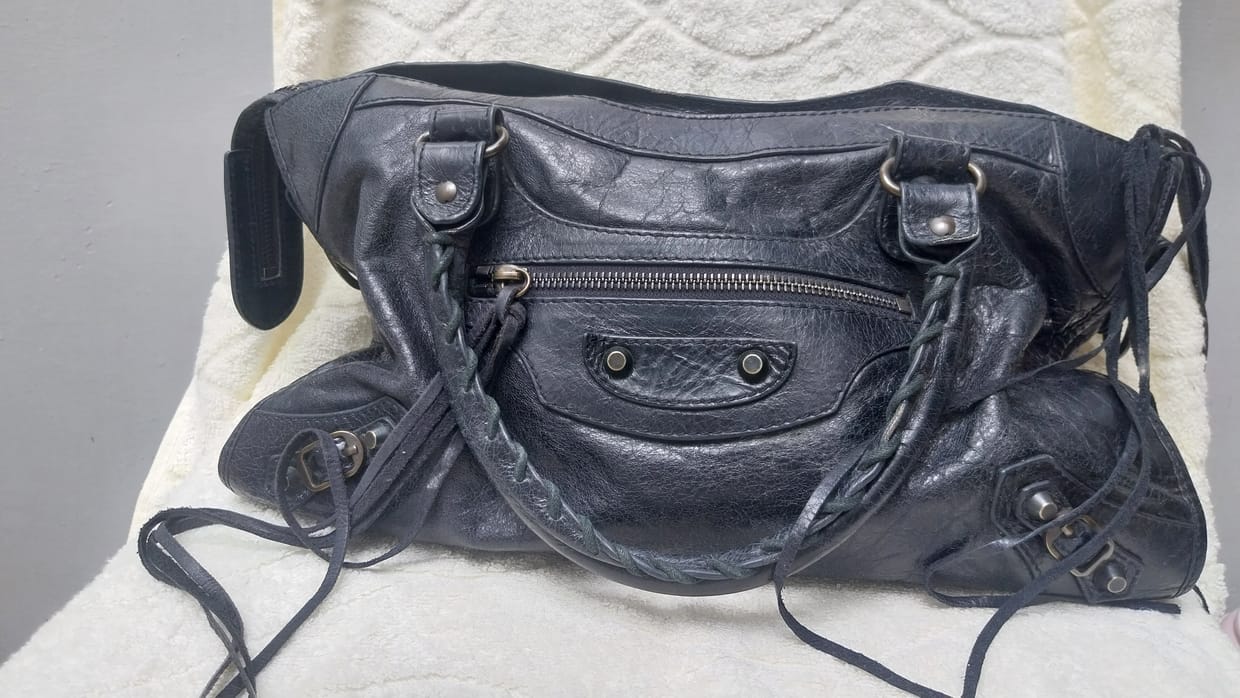 Balenciaga Vintage Bags & purse Wanita black