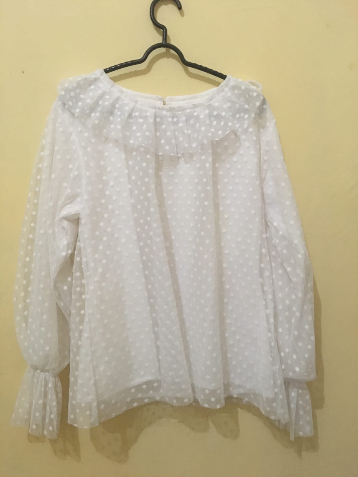 Luxury Blouse Wanita white