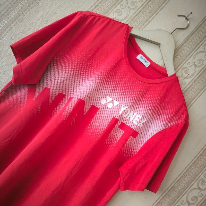 Yonex Sportswear Jersey Pria red, foto 3