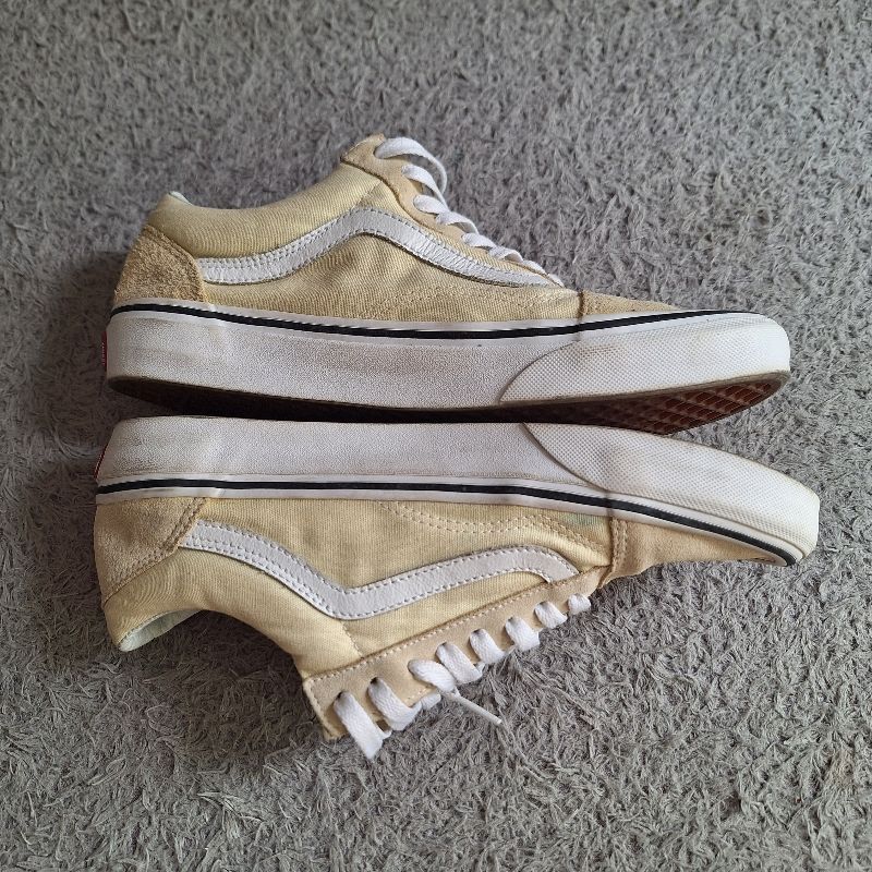 Vans Casual Sneakers Pria cream, foto 4