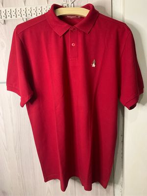 Hush Puppies Casual Polo shirt Pria red