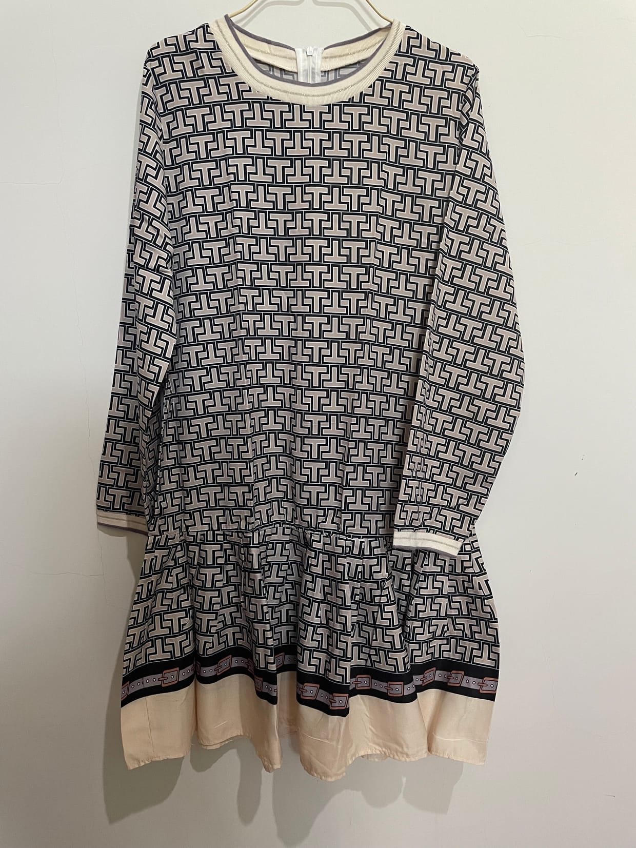 Casual Midi dress Wanita multicolor