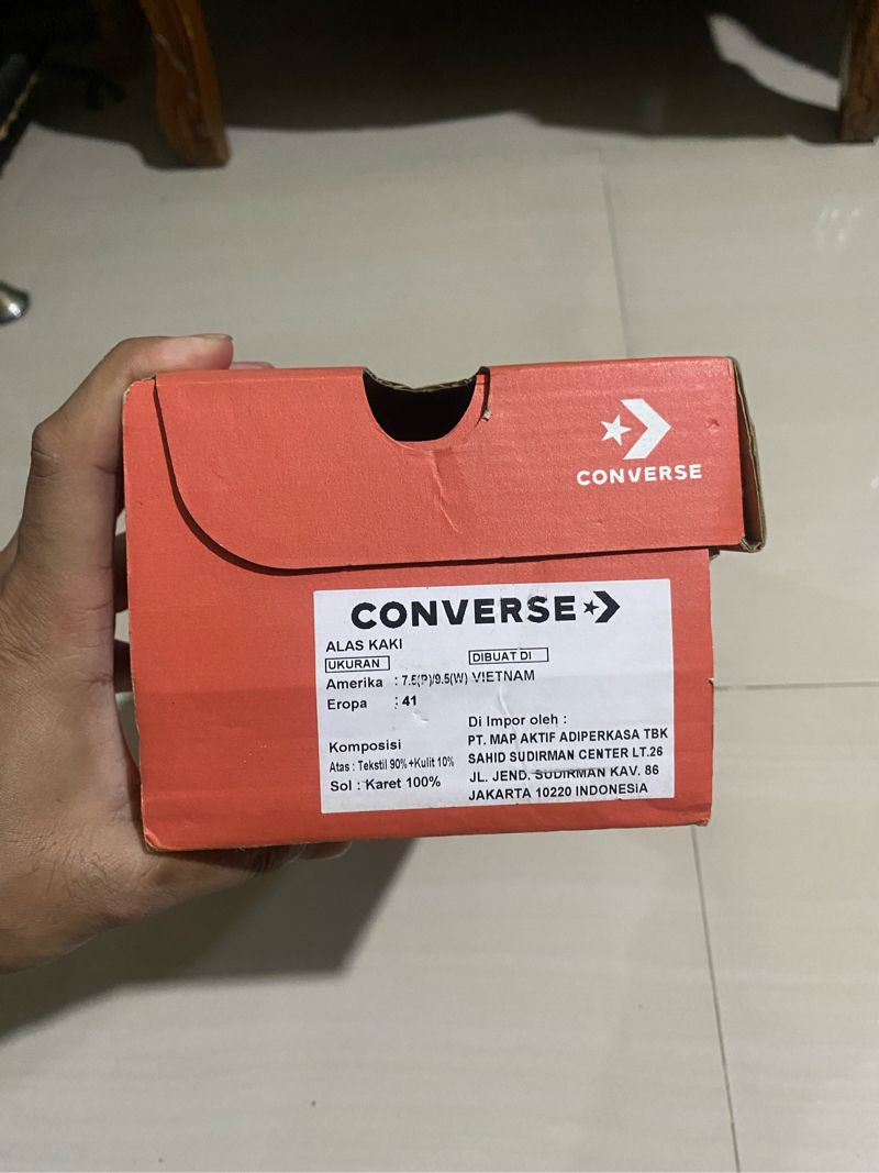 Converse Grunge Casual Sneakers Pria orange, foto 6