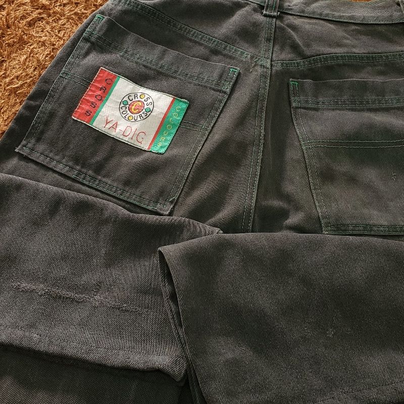 Cross Colours Casual Jeans Pria gray, foto 4