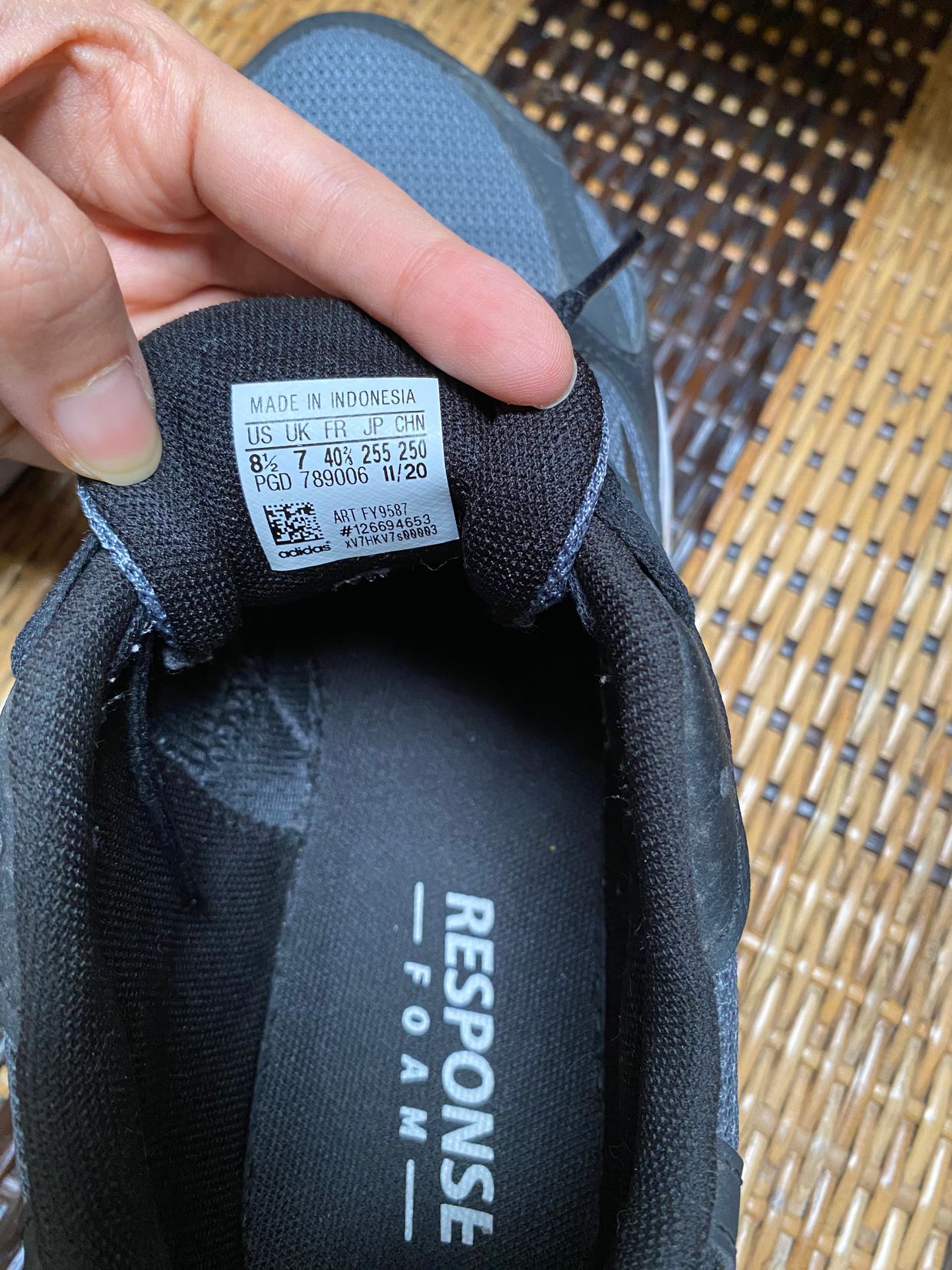 ORIGINAL ADIDAS Ukuran 40 Real pic, foto 2