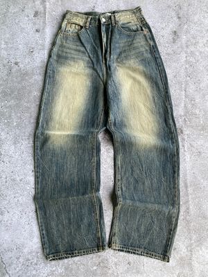 Streetwear Y2K Jeans Pria multicolor