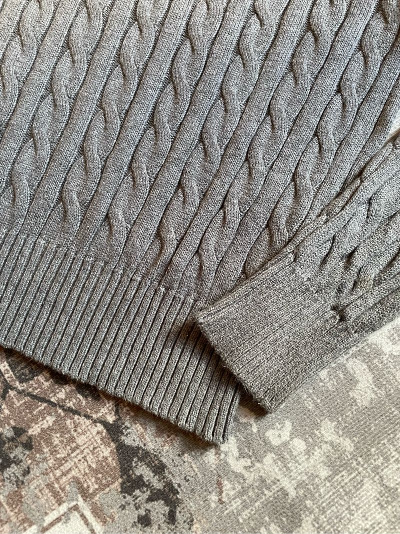 Luxury Minimalist Sweatshirt Pria gray, foto 2