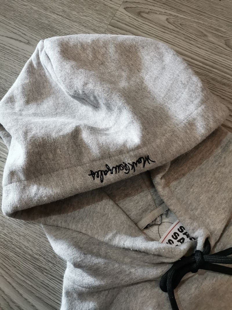 Mark Gonzales Casual Jumper Pria gray, foto 3