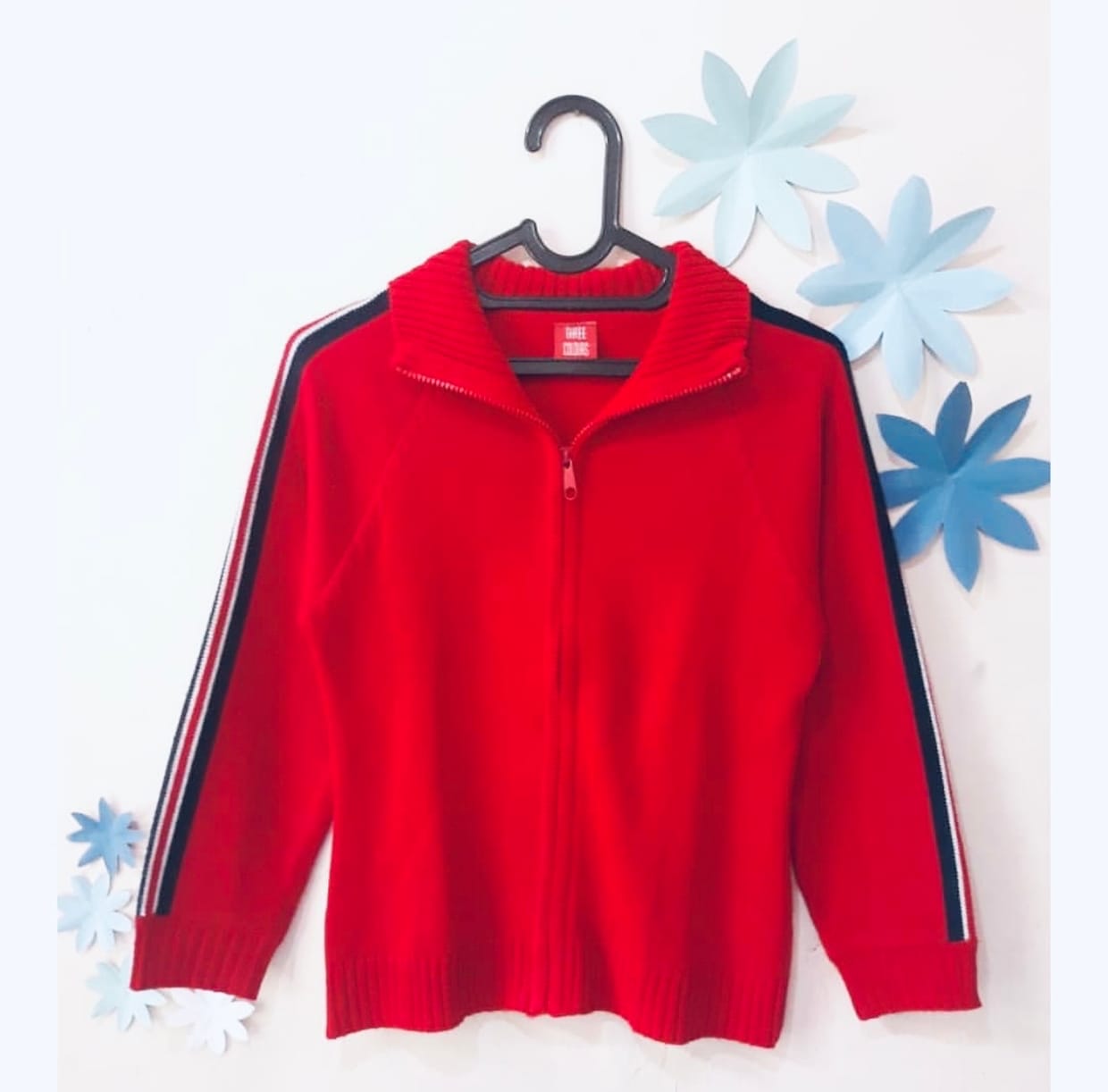 Sportswear Cardigan Wanita red