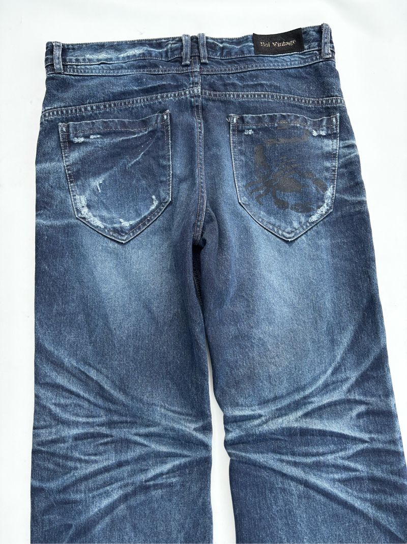 Casual Jeans Pria blue, foto 3