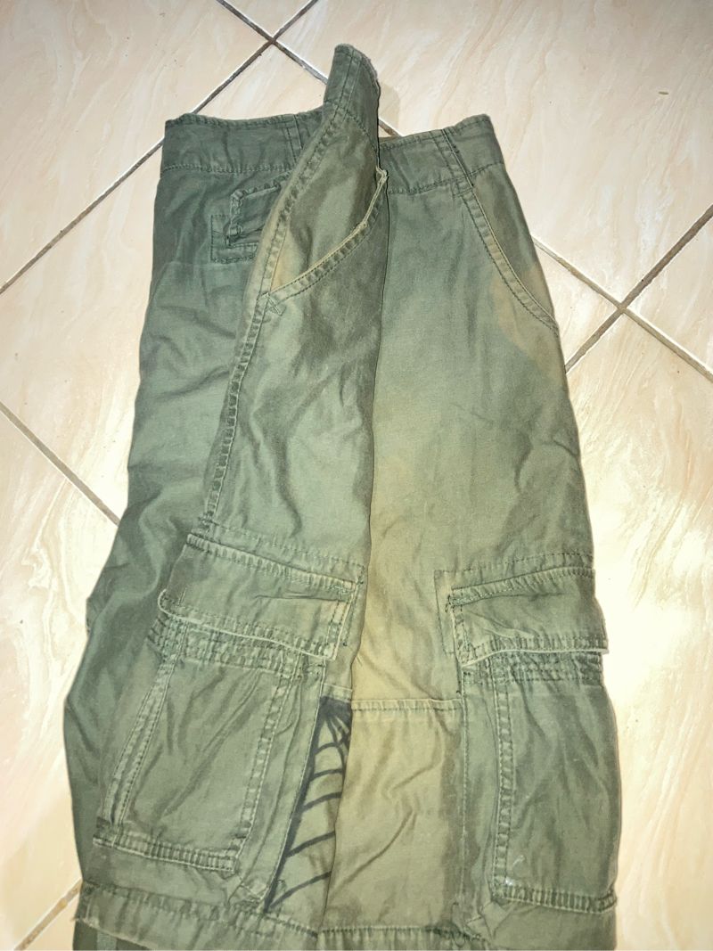 Y2K Jeans Pria green, foto 4