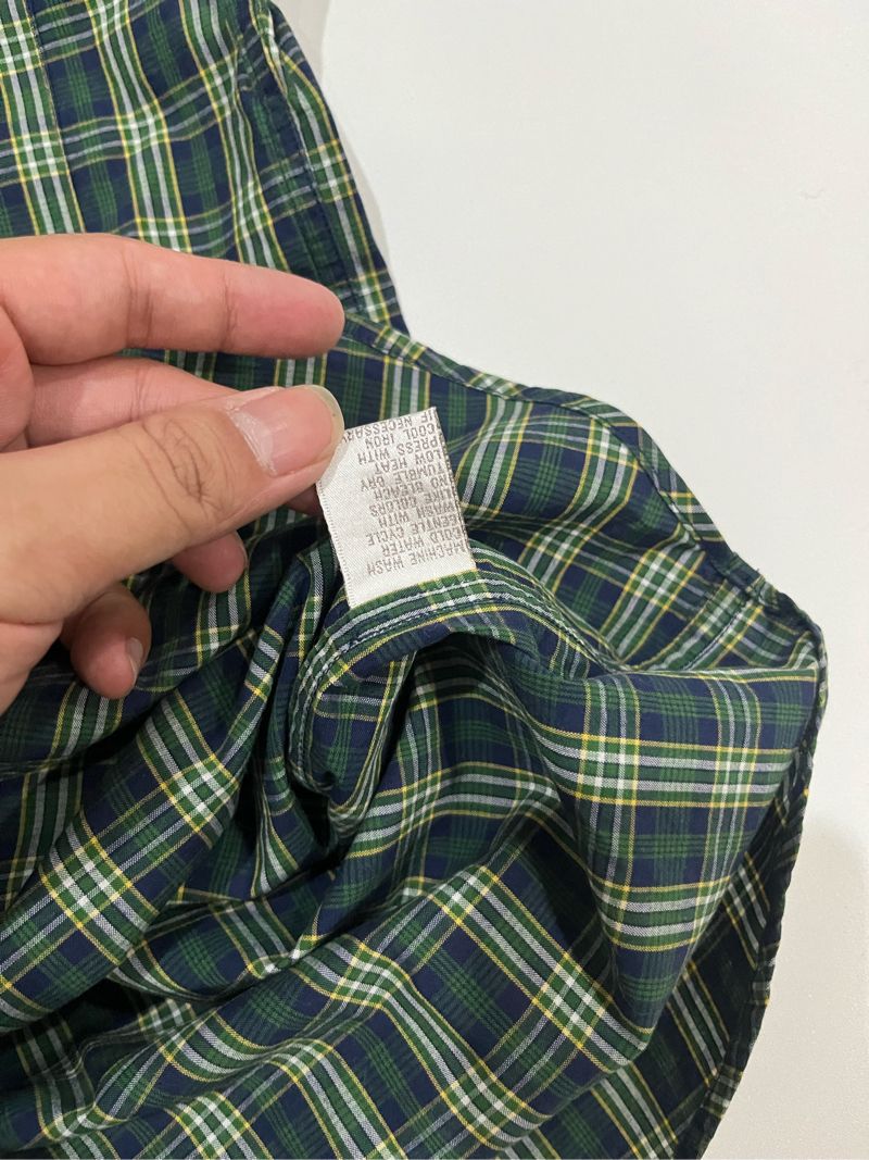 Casual Formal shirt Pria multicolor green, foto 5