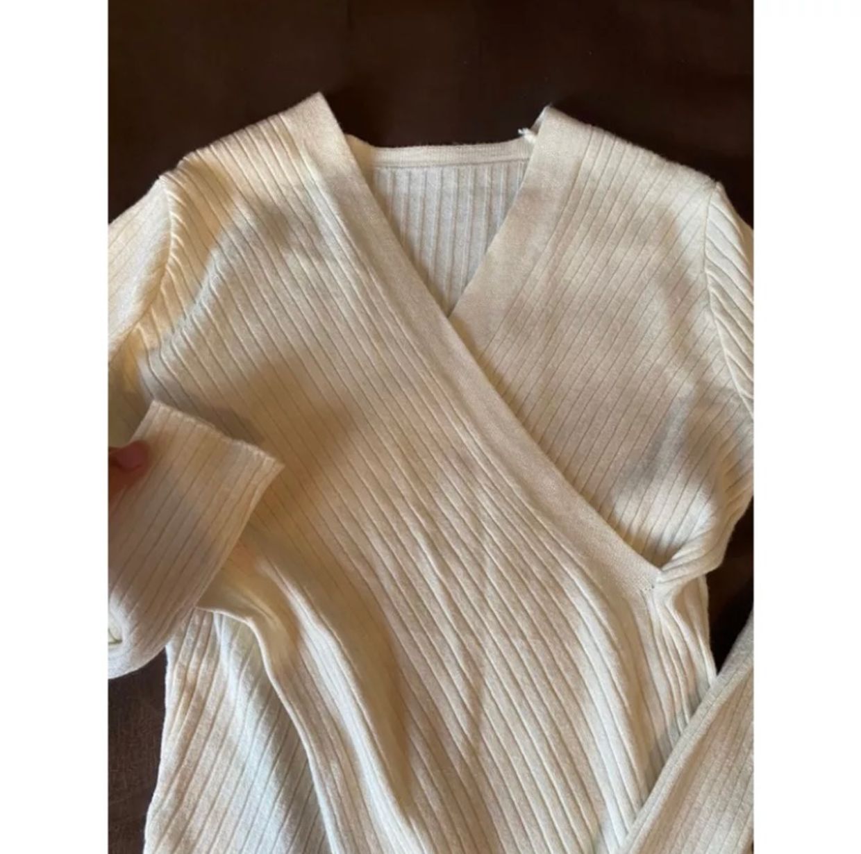 Knitwear Wrap Top - Good condition, foto 2