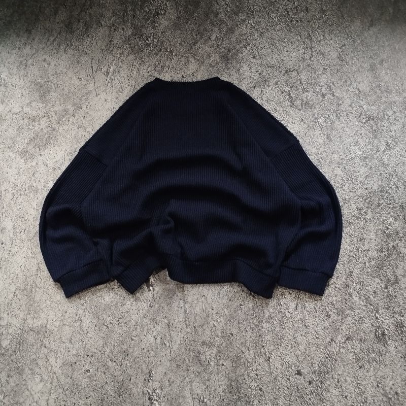 Streetwear Sweater Pria navy, foto 6