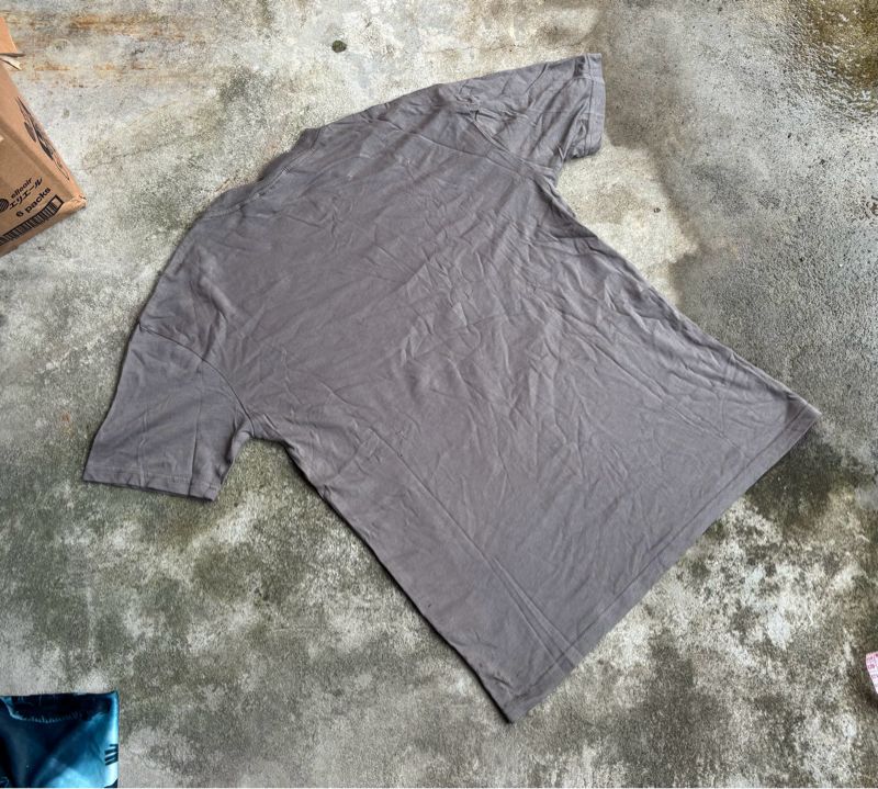 Casual T-shirt Pria gray, foto 3