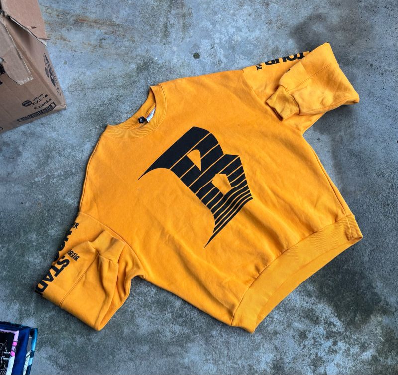 Casual Sweater Pria yellow, foto 2