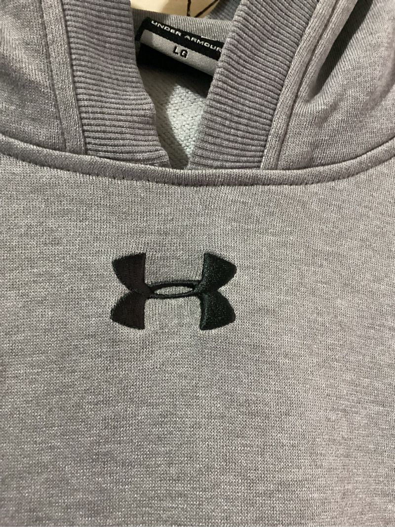 Under Armour Casual Sweater Pria gray, foto 3