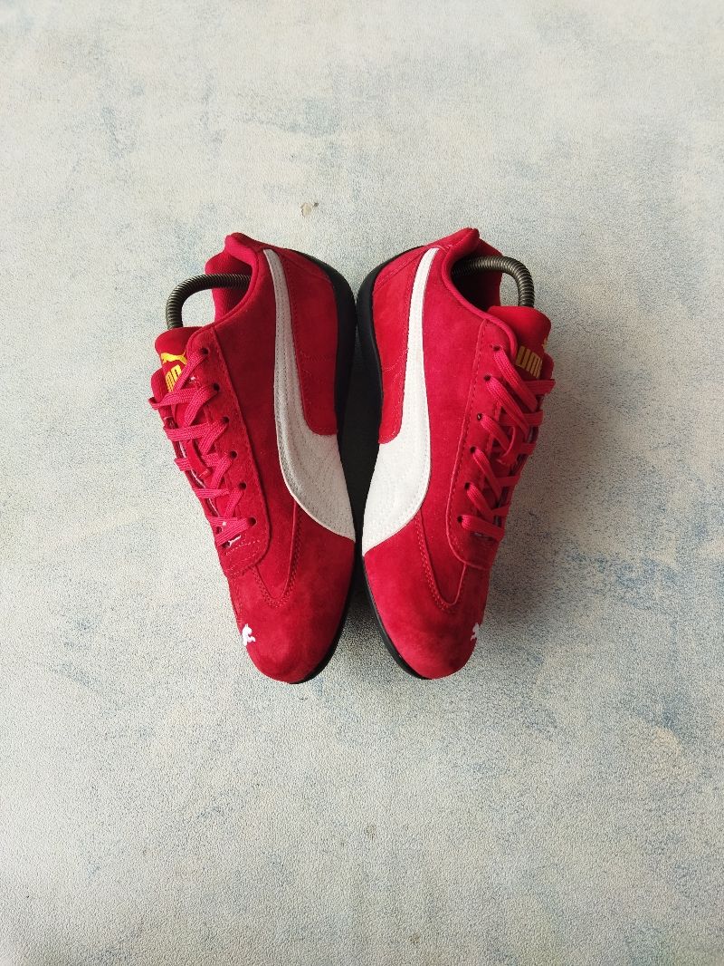 Puma Casual Sneakers Pria white red, foto 3
