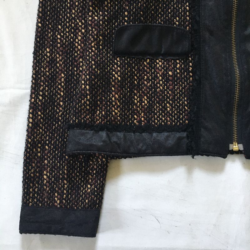 Goth Indie Bomber jacket Wanita brown, foto 4