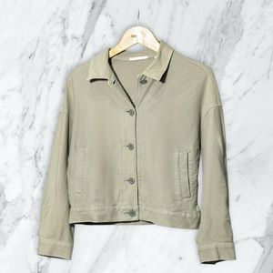 Uniqlo Casual Blazer Wanita green