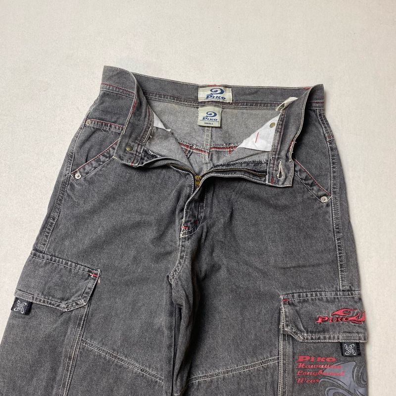 Vintage Y2K Jeans Pria gray, foto 5