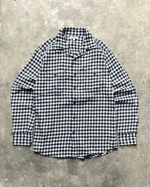 Casual Casual shirt Pria white black
