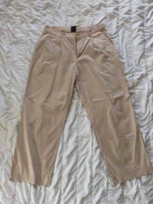 Nike Minimalist Casual Formal pants Pria cream