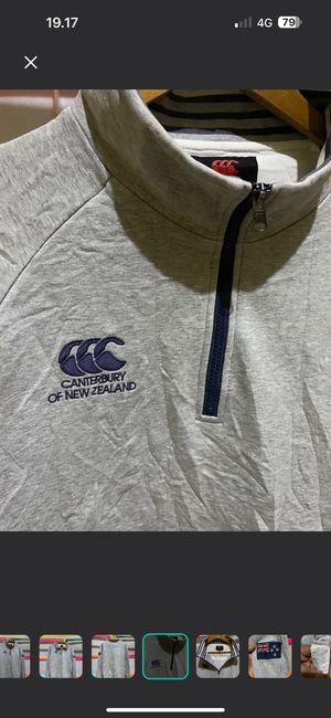 Canterbury Streetwear Sportswear Sweatshirt Pria gray