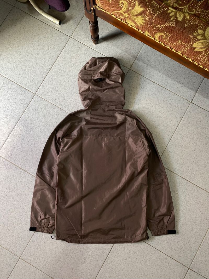 Streetwear Gorpcore Track jacket Pria brown, foto 3