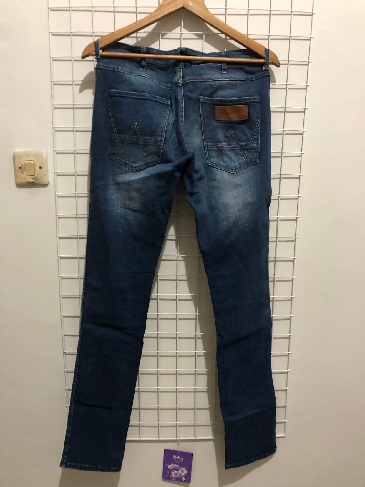 Wrangler Casual Jeans Pria navy, foto 2