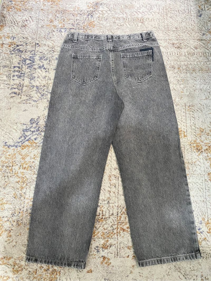 Casual Jeans Pria black gray, foto 2