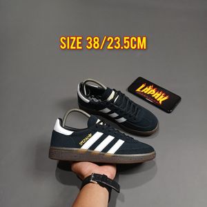 Adidas Casual Sneakers Wanita white black