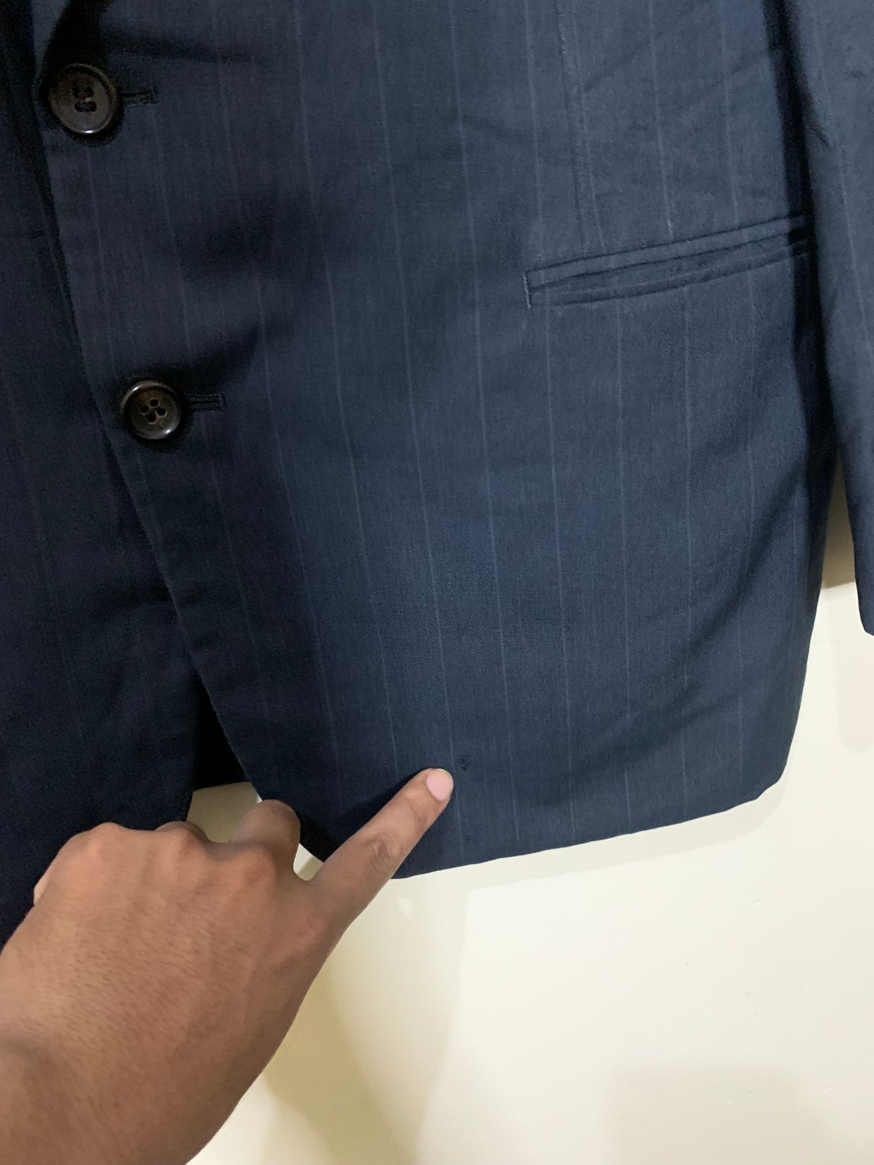 Comme des garcons Blazzer Flaws pin, foto 2