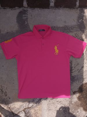 Polo Ralph Lauren Vintage Casual Polo shirt Pria pink