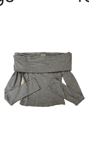 HerPalais Minimalist Casual Shirt Wanita gray