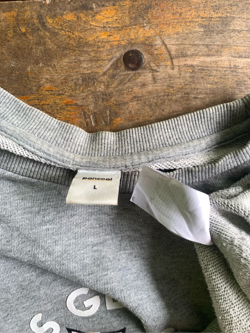 Pancoat Casual Sweatshirt Pria blue gray, foto 6