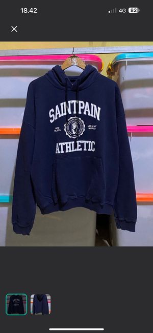 Japanese brand Streetwear Hoody Pria navy