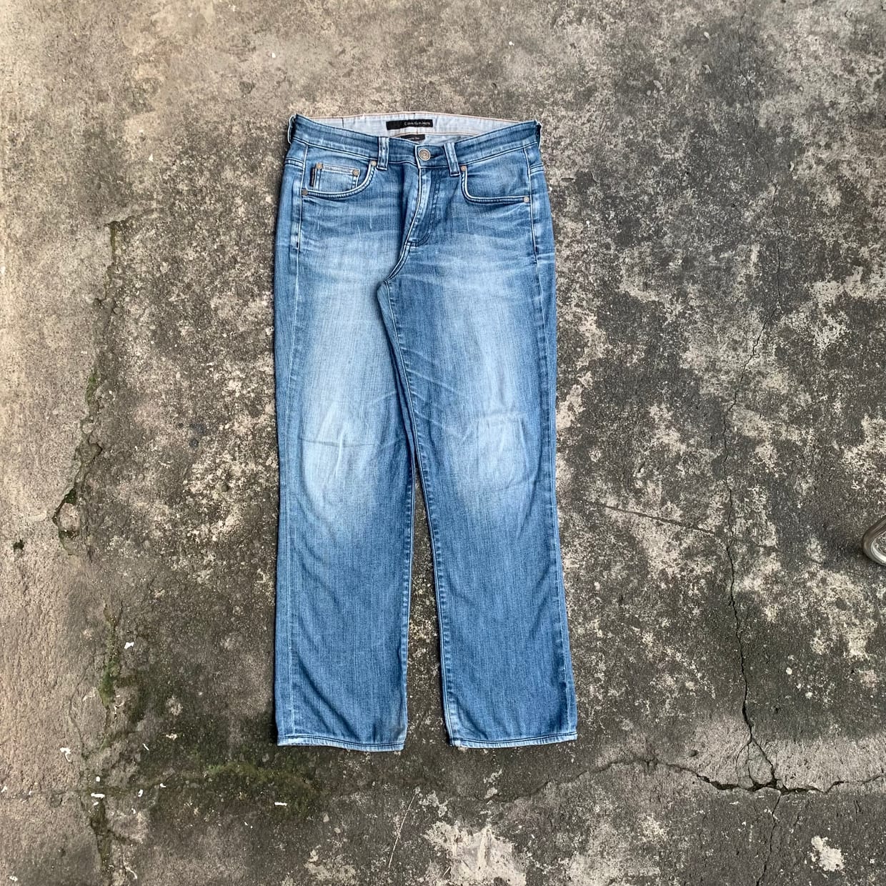 Vintage Indie Jeans Pria blue
