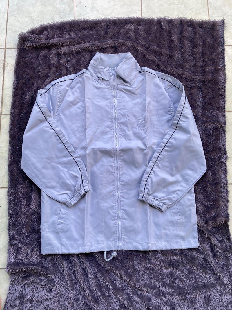 Vintage Casual Windbreaker Pria gray, foto 2