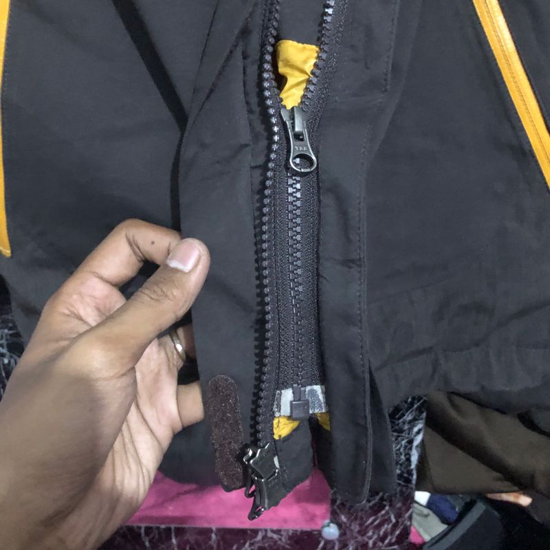 Columbia Gorpcore Leather jacket Pria black, foto 6