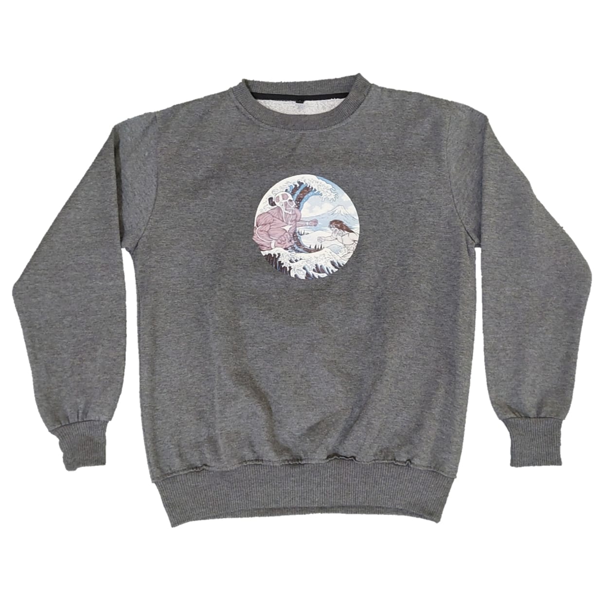 Sweatshirt Pria gray
