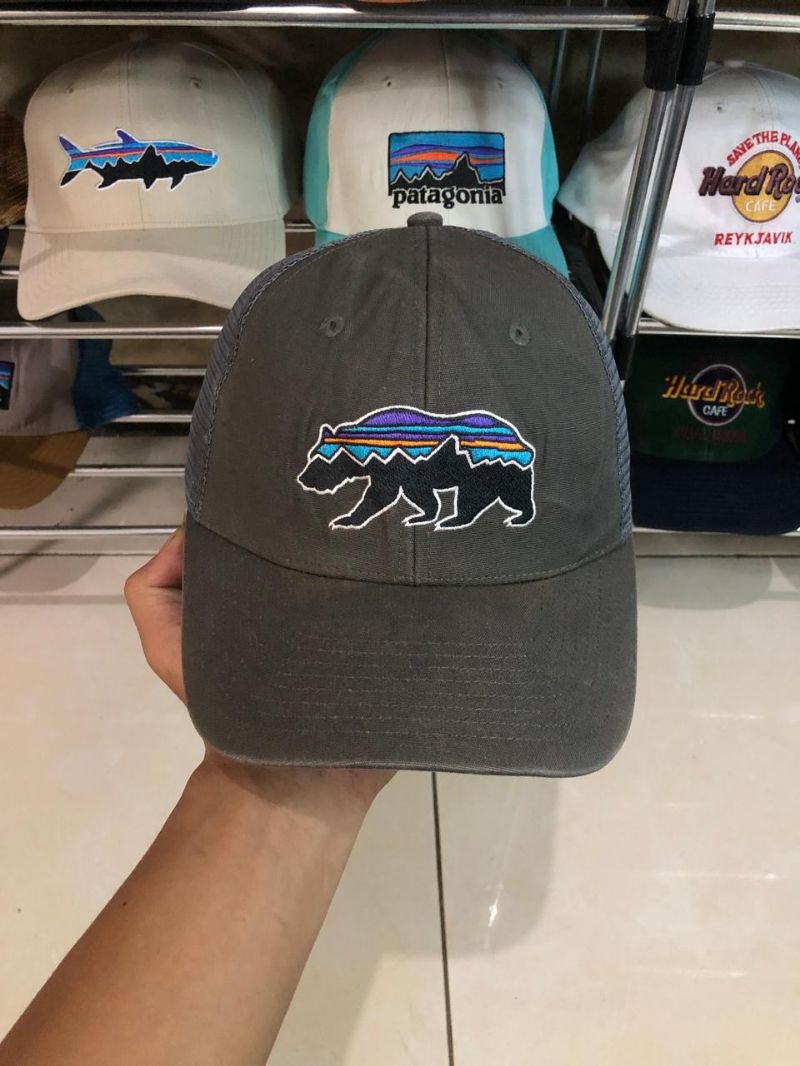 Patagonia Casual Hat Pria gray, foto 2