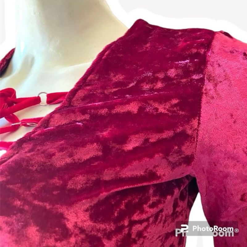 Casual Bodysuit Wanita multicolor red, foto 2