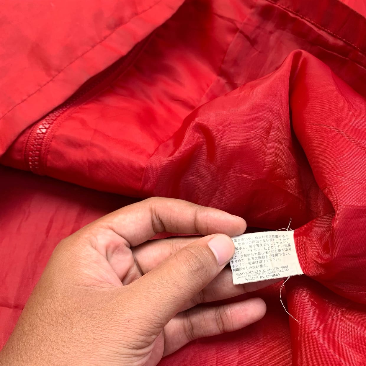 Y2K Windbreaker Pria red, foto 6