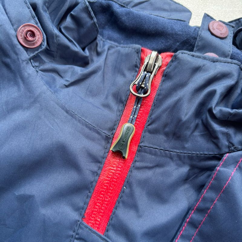 Gorpcore Windbreaker Wanita navy, foto 7