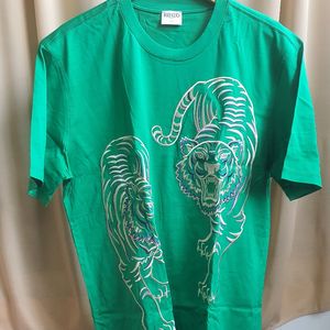 Kenzo Luxury Casual T-shirt Pria green