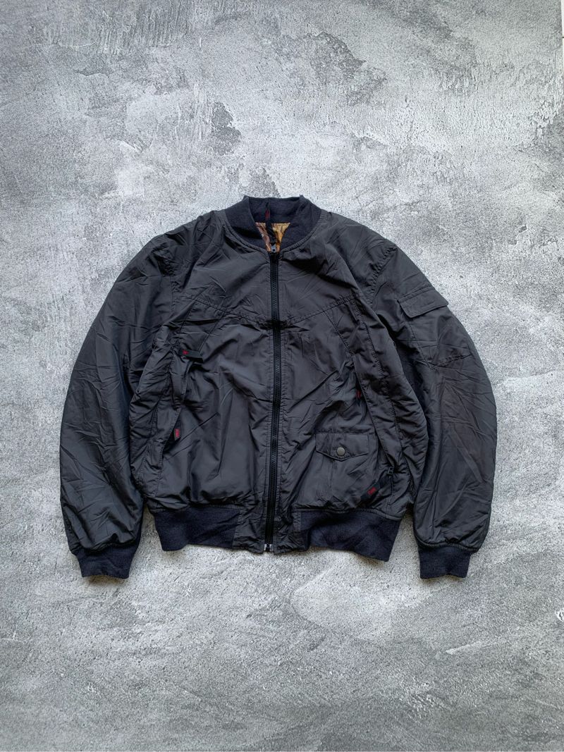 PPFM Luxury Casual Bomber jacket Pria black, foto 2